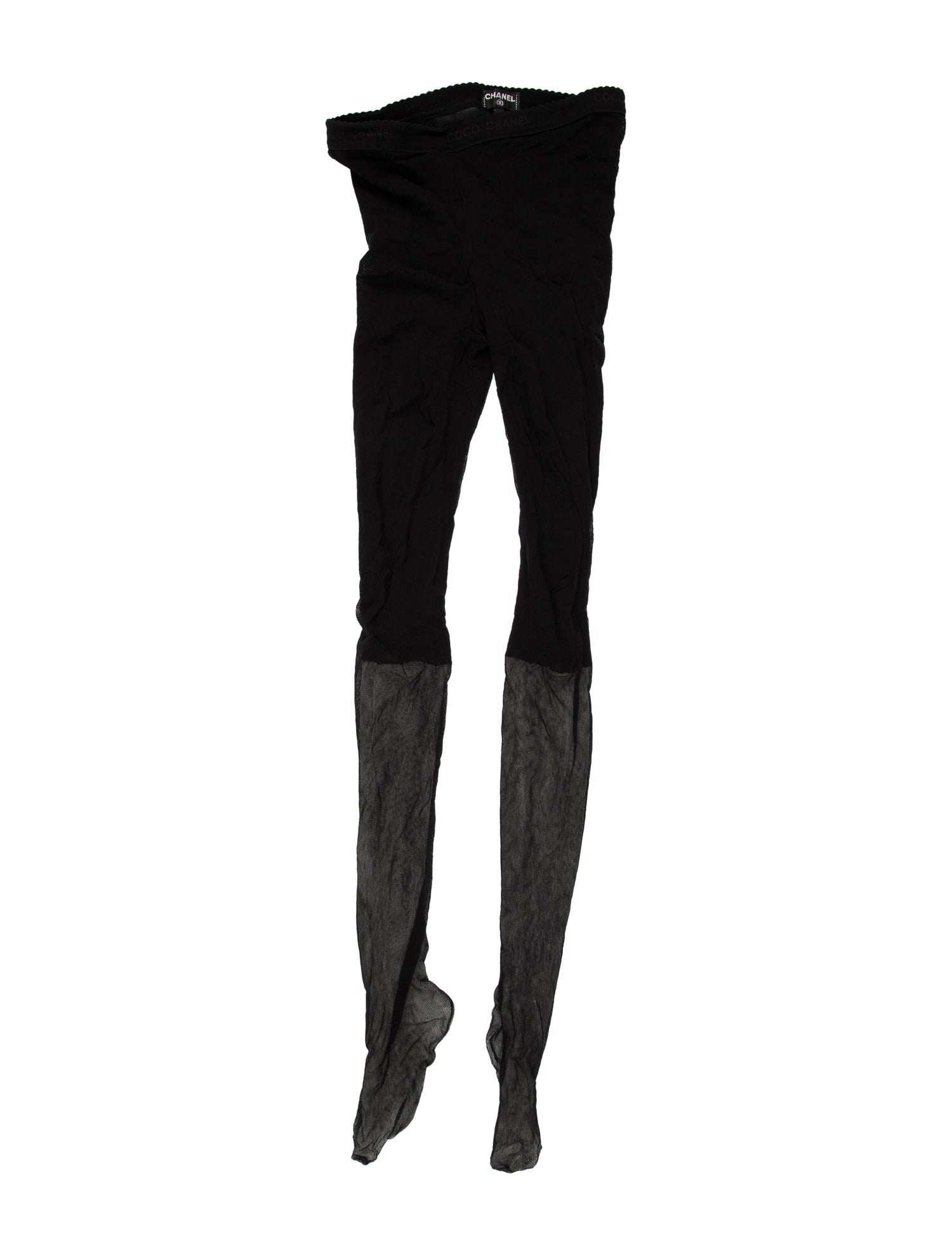 Chanel CC Fishmet Tights